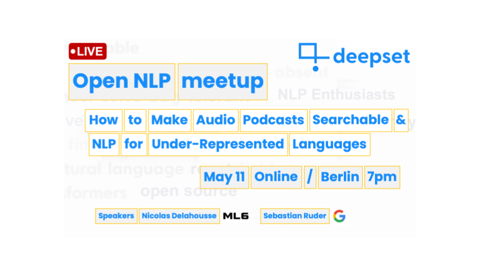 How to Make Audio Podcasts Searchable & NLP for Under-Represented Languages